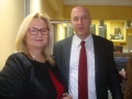 Danijela Lončar i Saša Lekić u novo rekonstruisanom kabinetu za kuvarstvo